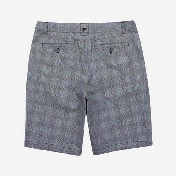 Fila Golf Half Zip Men's Shorts - Grey,NZ 854-9835